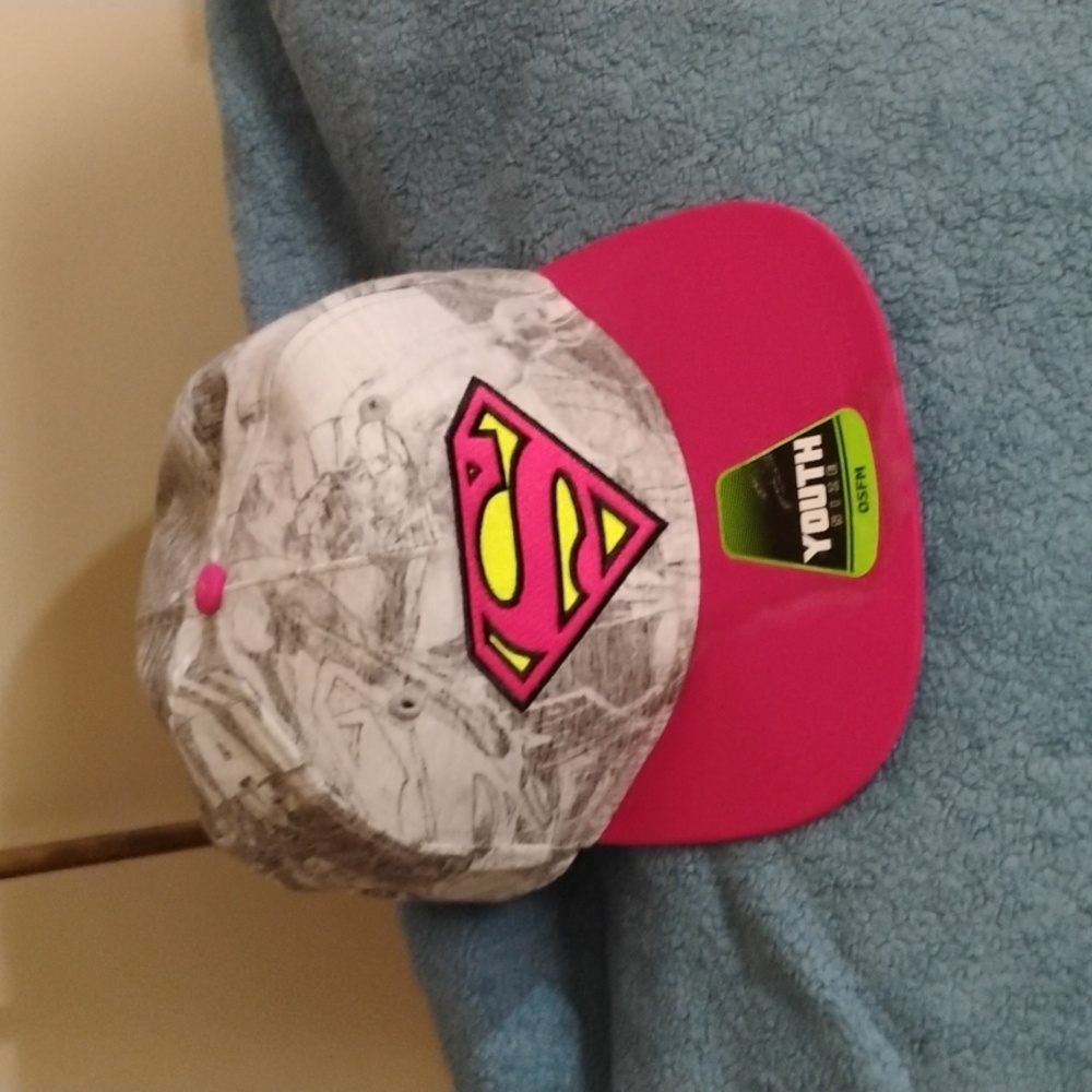 Boys Superman baseball hat